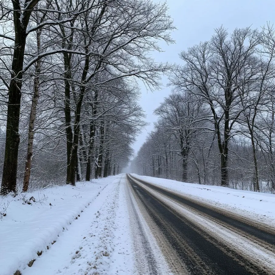 В Нижегородской области сохранится сильный снег, гололед
